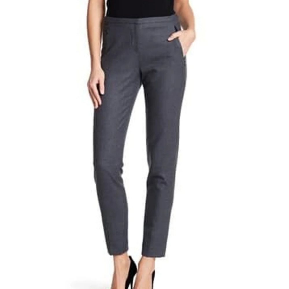 Tahari Wool Blend Slim Pants